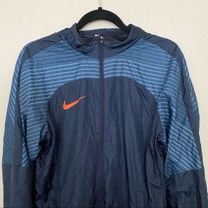Vintage Dark Blue Nike Zip Up